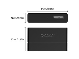 تبدیل هارد 2.5 اینچی اوریکو ORICO 2.5 inch Hard Drive Adapter 21UTS