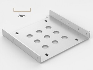 براکت هارد SSD به هارد 3.5 اینچی اوریکو  ORICO AC325-1S-V1-SV-BP 3.5 to 2.5 inch Hard Drive Caddy