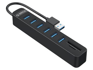 هاب 6 پورت و رم ریدر اوریکو ORICOT TWU3-6AST 6-Port USB3.0 HUB with Card Reader