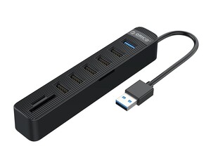 هاب 6 پورت و رم ریدر اوریکو ORICO TWU32-6AST 6-Port USB3.0 HUB with Card Reader