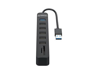 هاب 6 پورت و رم ریدر اوریکو ORICO TWU32-6AST 6-Port USB3.0 HUB with Card Reader