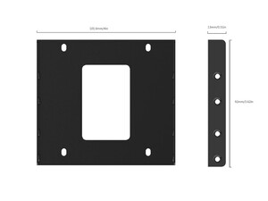 براکت هارد SSD به هارد 3.5 اینچی اوریکو ORICO HB-325 3.5 to 2.5 inch Hard Drive Caddy