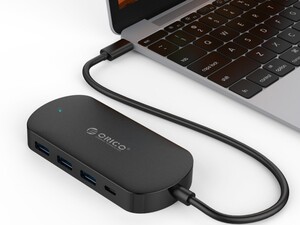 هاب آداپتور تایپ سی به یو اس بی اوریکو Orico HCD1 Type-C to USB3.0 PD HUB