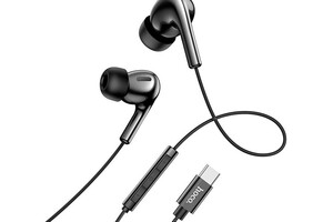 هندزفری سیمی تایپ سی هوکو Hoco Wired earphones Type-C M91 Shelly with mic