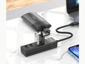 هاب تایپ سی 4 پورت هوکو HOCO HB25 4 Port USB HUB TYPE-C to USB 3.0