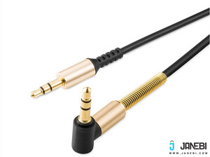 فروش کابل یک متری Hoco Spring 3.5 mm Stereo Aux