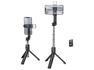 قیمت مونوپاد سه پایه دار دارای ریموت کنترل هوکو Hoco Tabletop holder “K15 Treasure” gimbal version for live broadcast