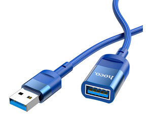 کابل افزایش طول یو اس بی به یو اس بی 1.2 متری هوکو Hoco Extension cable USB to USB USB3.0 U107