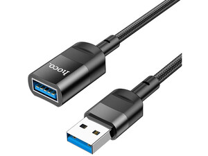 کابل افزایش طول یو اس بی به یو اس بی 1.2 متری هوکو Hoco Extension cable USB to USB USB3.0 U107