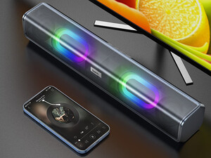 خرید اسپیکر بلوتوث قابل حمل هوکو Hoco Wireless speaker BS49 Dazzling sound desktop