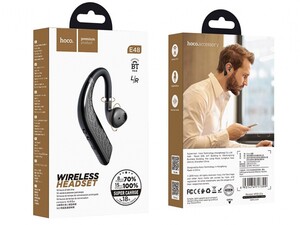 هندزفری بلوتوث تک گوش هوکو E48 Superior business wireless headset