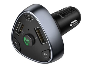 شارژر فندکی بلوتوثی با قابلیت پخش موسیقی و تماس هوکو Hoco E51 Car Charger BT FM Transmitter