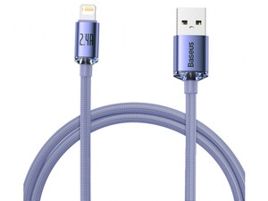 کابل لایتنینگ 1.2 متری بیسوس  Baseus CAJY000001 Crystal Shine 1.2m Lightning Cable