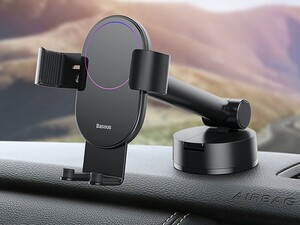 پایه نگهدارنده گوشی بیسوس Baseus Simplicity Gravity Car Mount Holder