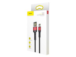 کابل شارژ لایتنینگ بیسوس Baseus Cafule Special Edition Lightning Cable 1m