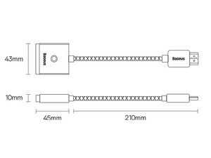 کابل اچ دی ام آی به وی جی آی بیسوس Baseus WKQX010001 Lite Series Adapter HDMI To VGA