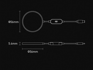 شارژر وایرلس بیسوس Baseus Magnetic Wireless Charger CCJJ010001