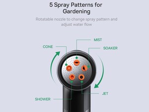 شلنگ 15 متری و نازل کارواش خانگی بیسوس Baseus GF4 Handheld Spray Nozzle CPYY010101