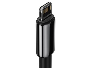 Baseus Tungsten Gold Fast Charging Data Cable USB to iP 2.4A 2m Black CALWJ-A01