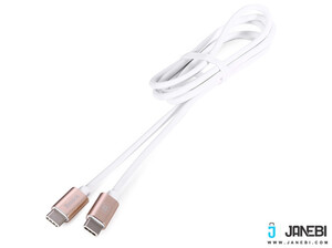 یک متر طول کابل تایپ سی به تایپ سی بیسوس Baseus Gather Series Type-C to Type-C Cable