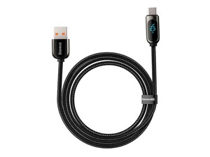 کابل شارژ سریع تایپ سی بیسوس Baseus Display Fast Charging Data Cable 1m