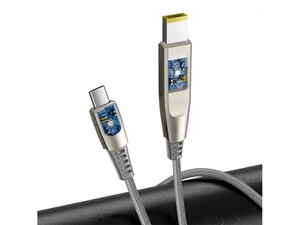 کابل دو سر تایپ سی به دی سی بیسوس Baseus Flash one for two Fast Charge Cable 100W 2m