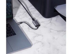 مبدل USB-C به VGA بیسوس Baseus CAHUB-V0G Type-C to VGA HUB