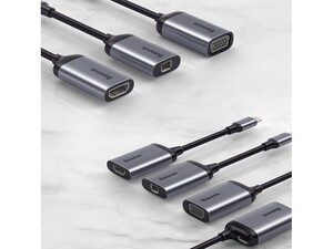 مبدل USB-C به VGA بیسوس Baseus CAHUB-V0G Type-C to VGA HUB