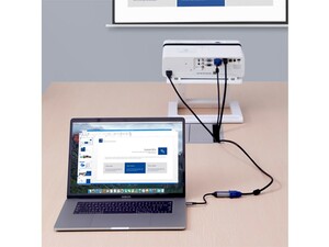 مبدل USB-C به VGA بیسوس Baseus CAHUB-V0G Type-C to VGA HUB