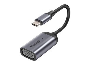 مبدل USB-C به VGA بیسوس Baseus CAHUB-V0G Type-C to VGA HUB