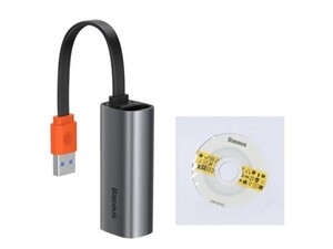 Baseus Steel Cannon Series USB A Gigabit LAN Adapter