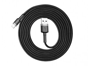 کابل شارژ و انتقال داده لایتنینگ بیسوس Baseus Cafule Lightning Cable 3m