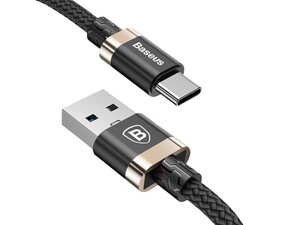 کابل شارژ لایتنینگ اپل بیسوس Baseus Golden Belt Lightning Cable 1.5m