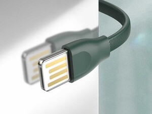 کابل شارژ و انتقال داده تایپ سی 22 سانتی متری بیسوس مدل دستبند Baseus Bracelet Cable USB for Type-C 22cm قابلیت اتصال به تمام دستگاه های تایپ سی