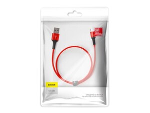 کابل شارژ و انتقال دیتای 25 سانتی متری میکرو یو اس بی بیسوس Baseus halo data cable USB For MicroUSB 0.25M