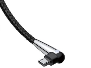 کابل شارژ دو متری میکرو یو اس بی مناسب گیمینگ بیسوس Baseus Sharp-bird Mobile Game cable micro USB 2M دارای کانکتور میکرو یو اس بی دو جهته