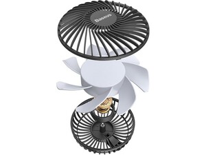 پنکه قابل حمل مخصوص خودرو بیسوس   BASEUS Departure Car Vehicle Cooling Fan (Seat Type) دارای فن بی صدا