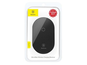 گیرنده شارژر وایرلس بیسوس Baseus Microfiber Wireless Charging Receiver for iphone