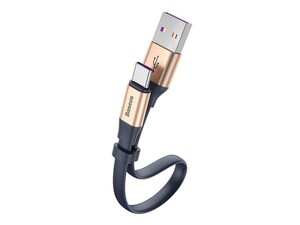 کابل سوپرشارژ کوتاه تایپ سی بیسوس Baseus Simple HW Quick Charge Cable 23cm