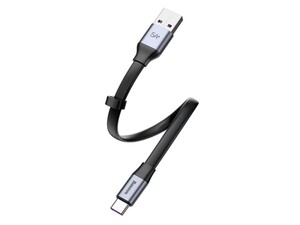 کابل سوپرشارژ کوتاه تایپ سی بیسوس Baseus Simple HW Quick Charge Cable 23cm