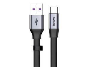 کابل سوپرشارژ کوتاه تایپ سی بیسوس Baseus Simple HW Quick Charge Cable 23cm