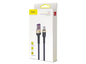 کابل شارژ سریع تایپ سی Baseus Cafule HW Quick Charging Cable 40W 1m