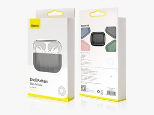 کاور سیلیکونی ایرپاد پرو  Baseus Shell Pattern Case Airpods Pro