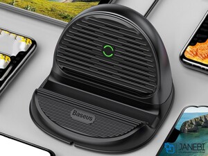 شارژر وایرلس بیسوس Baseus BSWC - P11 Silicone Desktop Wireless Charger