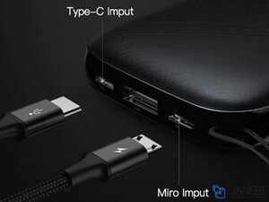 پاور بانک جیبی بیسوس Baseus Mini Q M25 10000mAh Power Bank