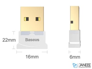 دانگل بلوتوث بیسوس Baseus CCALL-BT02 Mini USB Bluetooth Adapter