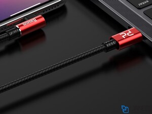 کابل شارژ سریع تایپ سی به لایتنینگ سریع بیسوس Baseus MVP Elbow PD Flash Charge Cable 1M