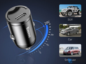 شارژر فندکی سریع تایپ سی بیسوس Baseus Tiny Star Mini PPS Car Charger