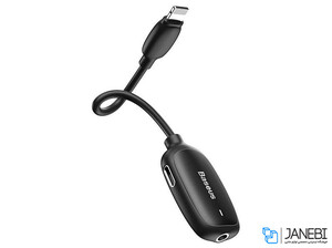 مبدل لایتنینگ به صدا بیسوس Baseus Lightning To 3.5mm Adapter