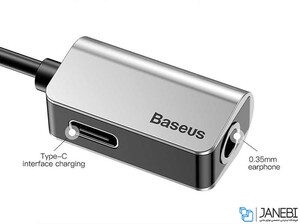 مبدل تایپ سی به تایپ سی و صدا بیسوس Baseus Type-C To Type-C&3.5MM Adapter L40